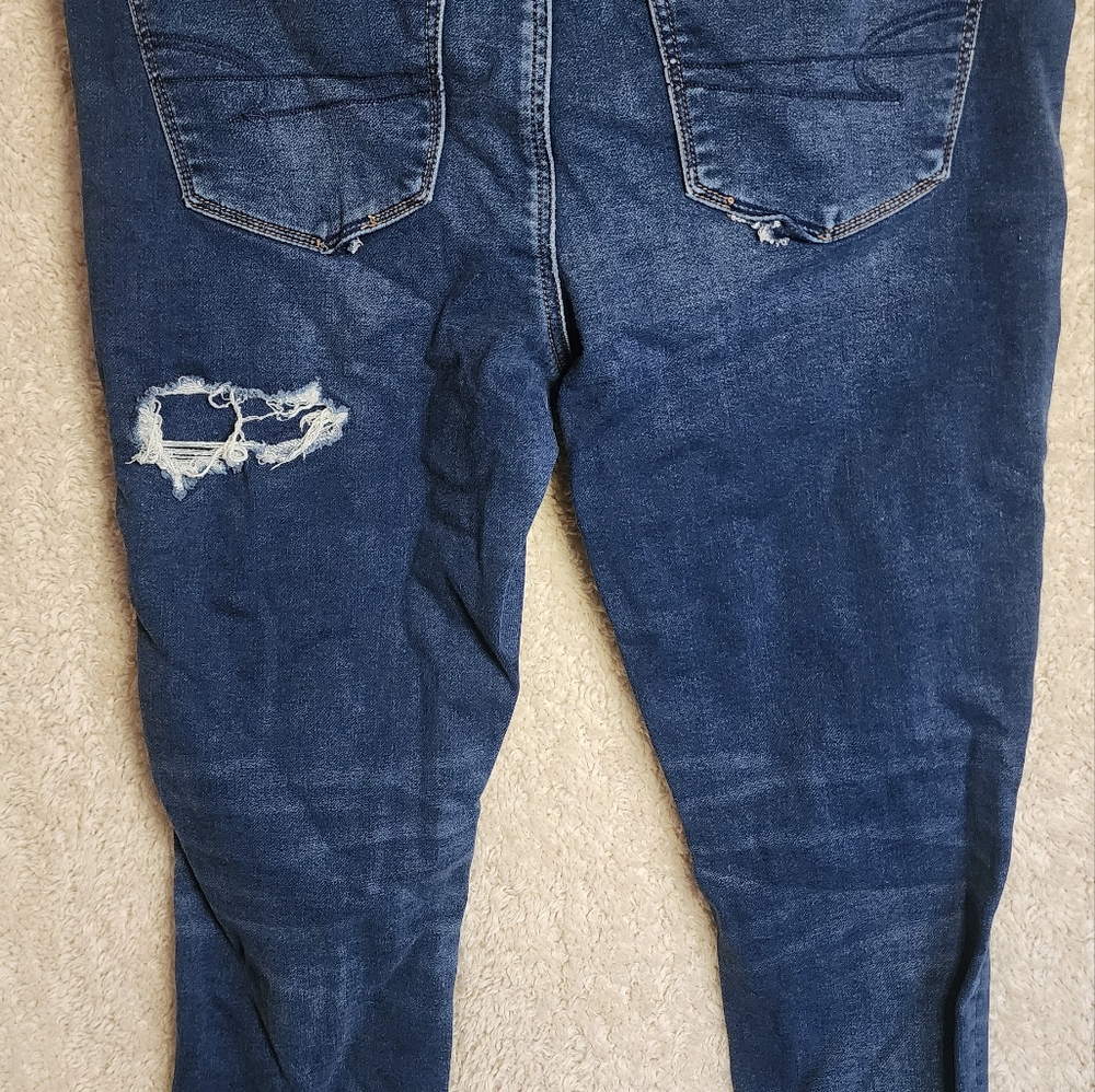 Distressed Denim Jeans